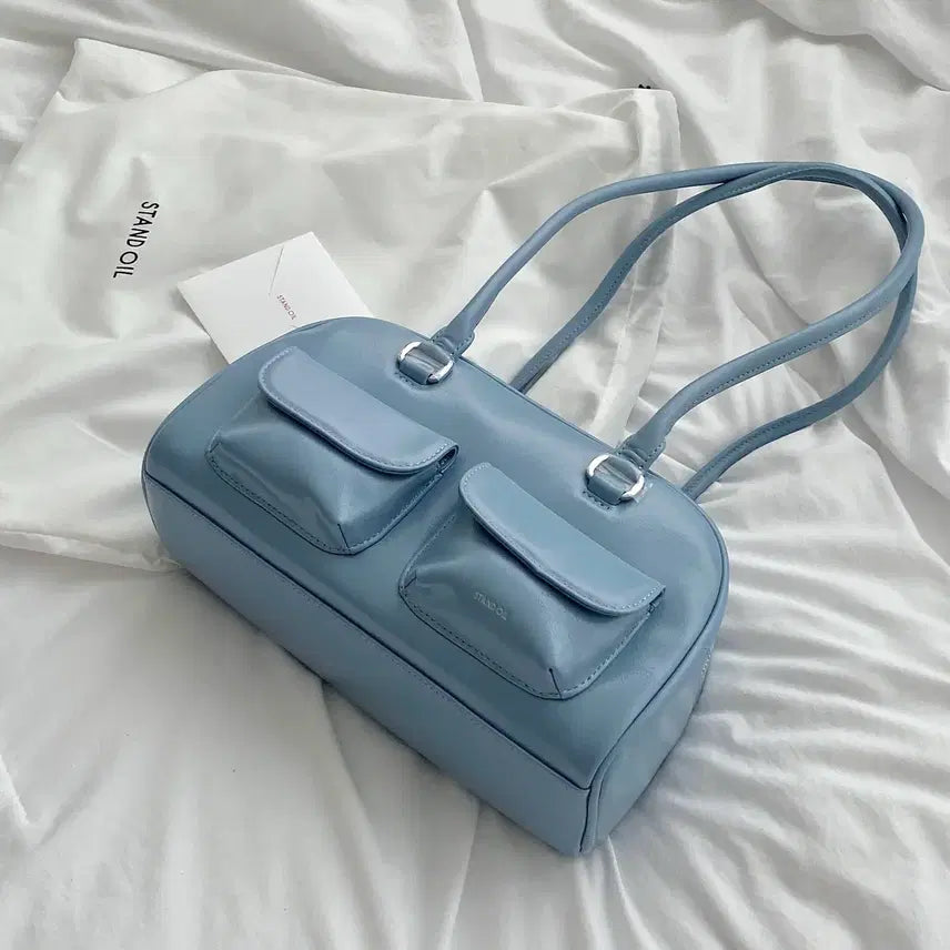 [BUNJANG] Stand Oil Chubby Bag Sky Blue Shoulder Bag / 스탠드오일 스카이블루 츄비백