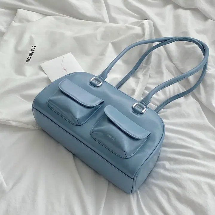 [BUNJANG] Stand Oil Chubby Bag Sky Blue Shoulder Bag / 스탠드오일 스카이블루 츄비백
