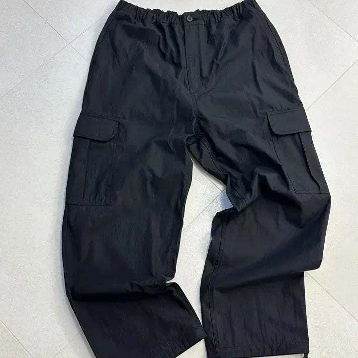 [BUNJANG] 26SS Everyone Cargo Pants XL Black / 26SS 에브리원 카고팬츠 XL 블랙