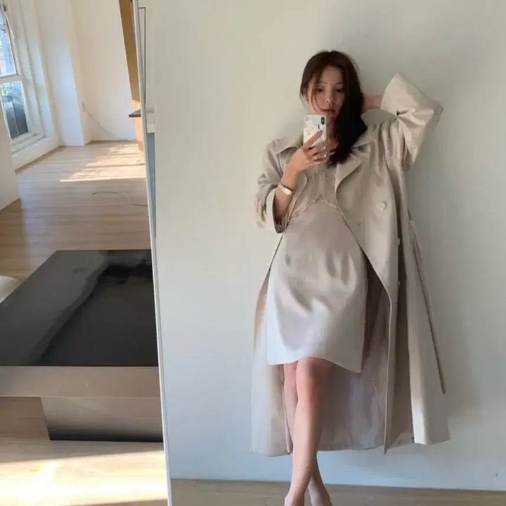 [BUNJANG] LEa VENY RAGLAN TRENCH COAT / 르에 lea 베니 트렌치 코트 VENY RAGLAN TRENCH COAT