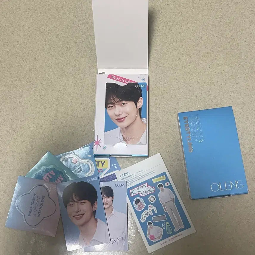 [BUNJANG] Byun Woo Seok x OLens Collaboration Merchandise Set / 오렌즈 + 변우석 굿즈