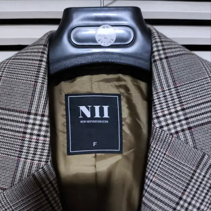 [BUNJANG] NII Check Blazer / 새거 F 프리 NII 니 체크 블레이져