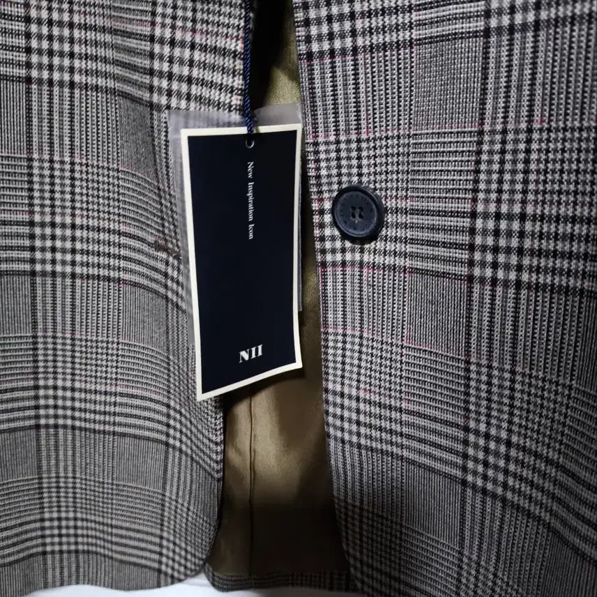 [BUNJANG] NII Check Blazer / 새거 F 프리 NII 니 체크 블레이져