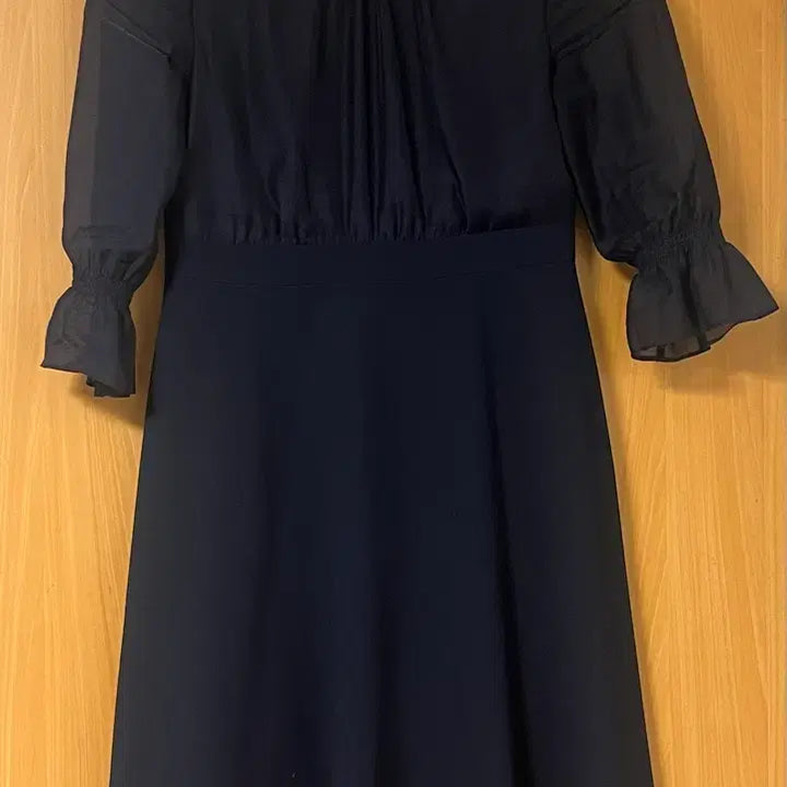 [SOLD OUT] (66)하객룩 케네스레이디 뒷리본 미디 원피스 M사이즈