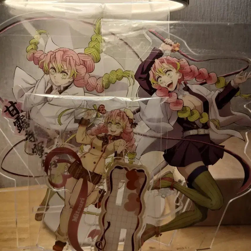 [BUNJANG] Demon Slayer Kanroji Mitsuri Acrylic Stand Bundle Set / 택포 4.7일괄)귀멸의칼날 칸로지미츠리 아크릴스탠드 일괄