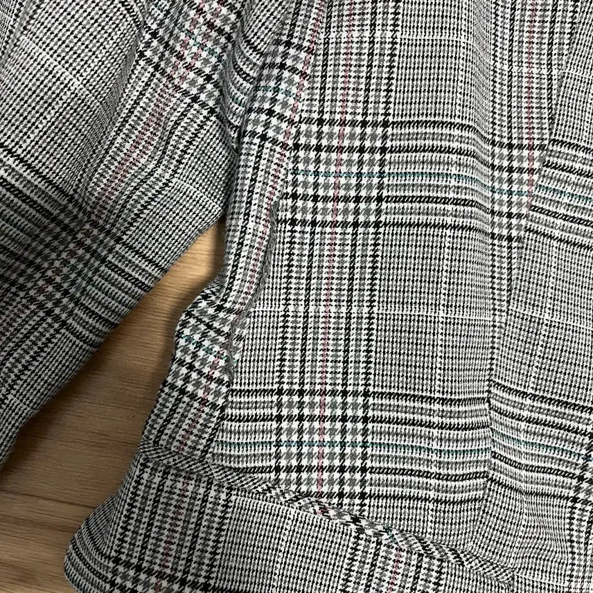 [BUNJANG] Roem Check Pattern Jacket / Roem 체크 패턴 자켓