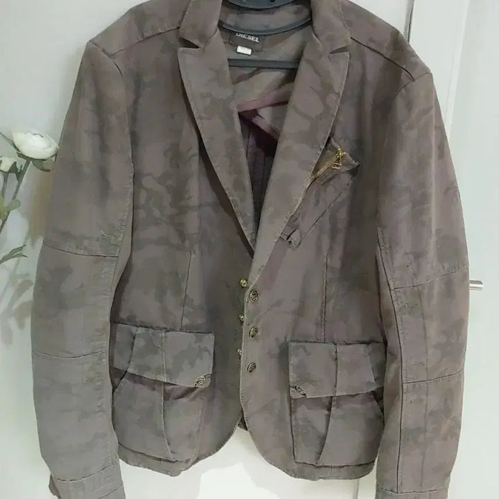 [BUNJANG] DIESEL Camouflage Deluxe Plage Jacket XL / DIESEL 디젤 카모 디럭스  플라쥬 자켓 XL 105