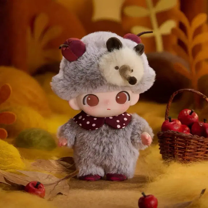 [BUNJANG] Popmart Dimoo Secret Theater Doll Keychain Hedgehog (Sealed) / (정가이하)팝마트 디무 비밀연극단 인형키링 고슴도치