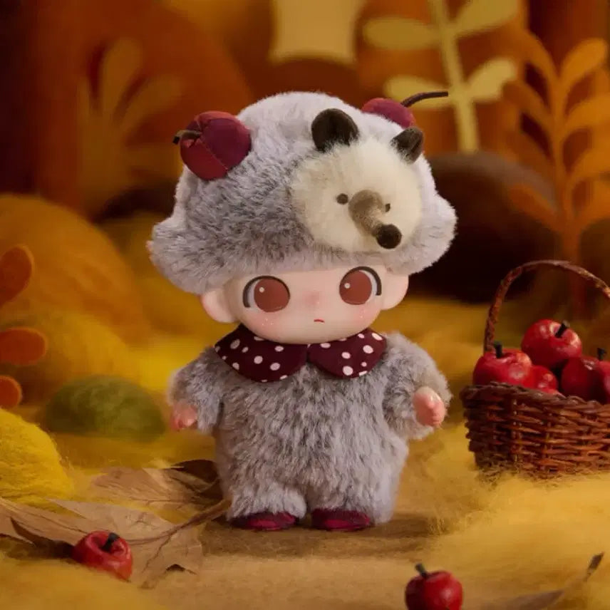 [BUNJANG] Popmart Dimoo Secret Theater Doll Keychain Hedgehog (Sealed) / (정가이하)팝마트 디무 비밀연극단 인형키링 고슴도치