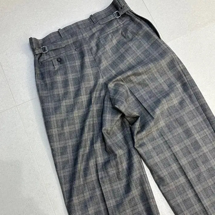 [BUNJANG] Martine Sons Jeffrey Slacks Gray Check Size 2 / 25SS 마티앤선즈 제프리 슬랙스 2 그레이체크