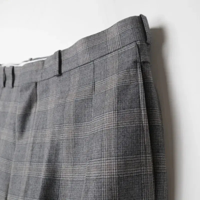 [BUNJANG] Martine Sons Jeffrey Slacks Gray Check Size 2 / 25SS 마티앤선즈 제프리 슬랙스 2 그레이체크