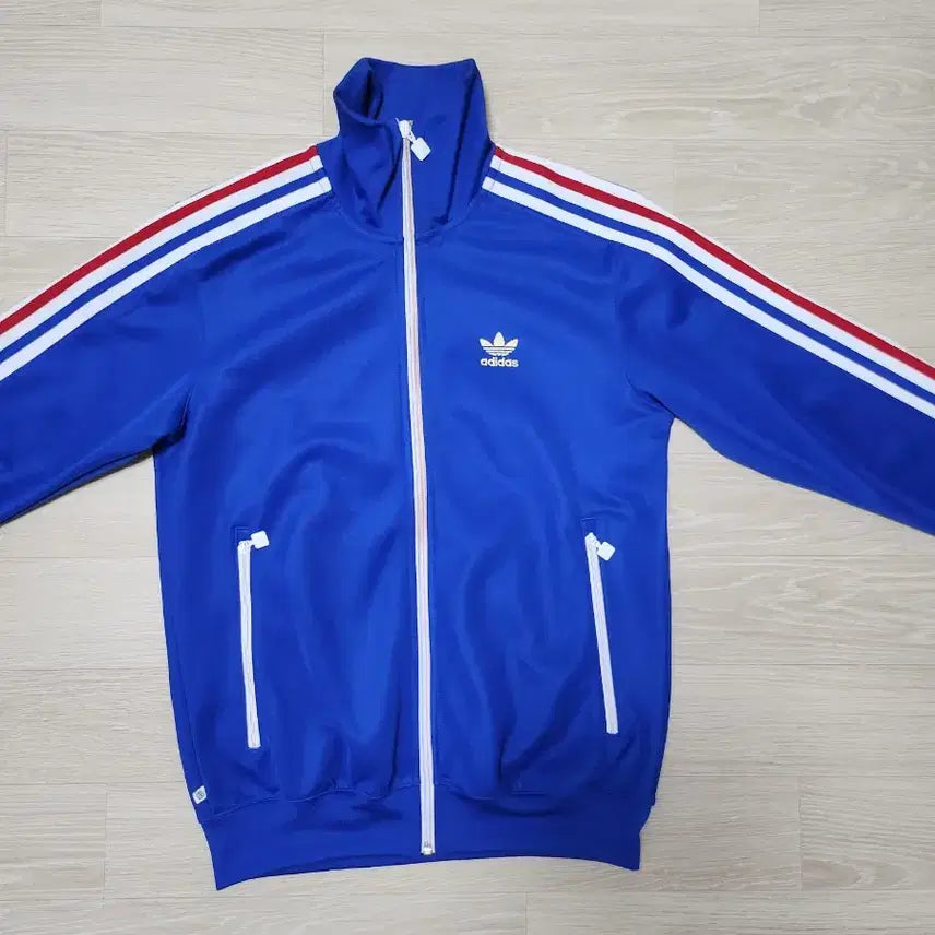 [BUNJANG] Adidas Beckenbauer Track Top Blue M / 아디다스 베켄바우어 트랙탑 블루M