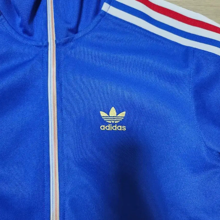 [BUNJANG] Adidas Beckenbauer Track Top Blue M / 아디다스 베켄바우어 트랙탑 블루M