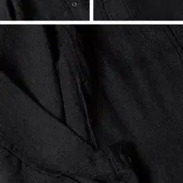 [BUNJANG] Firstfloor Linen Trucker Jacket Black / 새상품) 퍼스트플로어 린넨 트러커 자켓 블랙