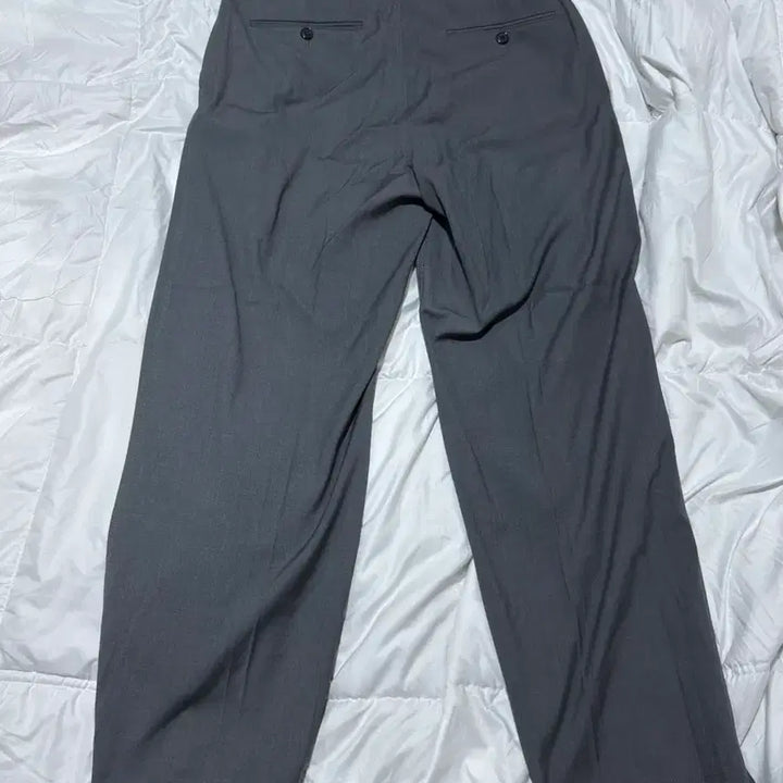 [SOLD OUT] [01] 어나더오피스 AW 산티아고 슬랙스 헤더그레이