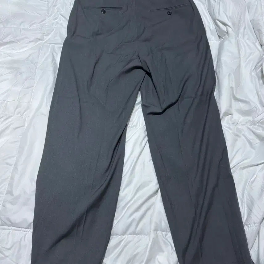 [SOLD OUT] [01] 어나더오피스 AW 산티아고 슬랙스 헤더그레이