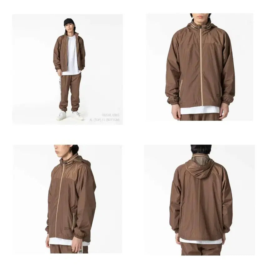 [BUNJANG] New Era Pertex Quantum Setup - XL Top / L Bottom (Green/Brown) / 뉴에라 퍼텍스퀀텀 셋업(2세트 20만원)
