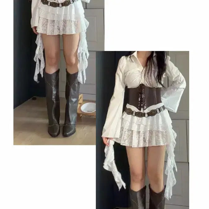 [BUNJANG] Cowgirl Bohemian Pirate Costume Rental / 카우걸 보헤미안 해적 졸업사진 대여