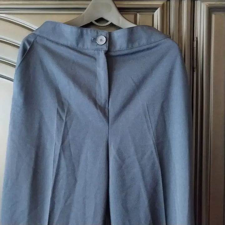 [BUNJANG] Navy Wide Slacks Dress Pants / 네이비 와이드 슬랙스 정장 바지