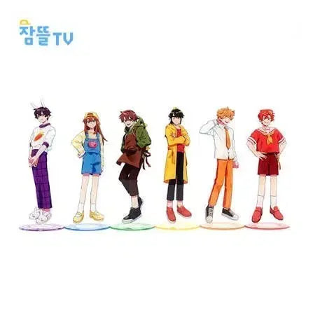 [SOLD OUT] 잠뜰티비 아크릴 스탠드 픽셀리 10주년