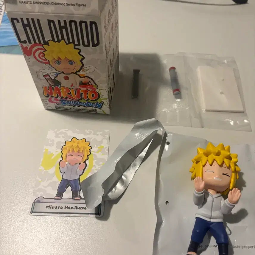 [BUNJANG] Pop Mart Naruto Shippuden Minato Childhood Figure / 나루토 팝마트 질풍전 유년기 어린시절 가챠 굿즈 미나토