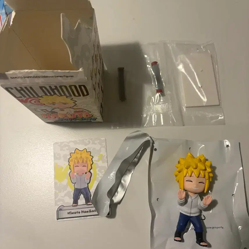 [BUNJANG] Pop Mart Naruto Shippuden Minato Childhood Figure / 나루토 팝마트 질풍전 유년기 어린시절 가챠 굿즈 미나토