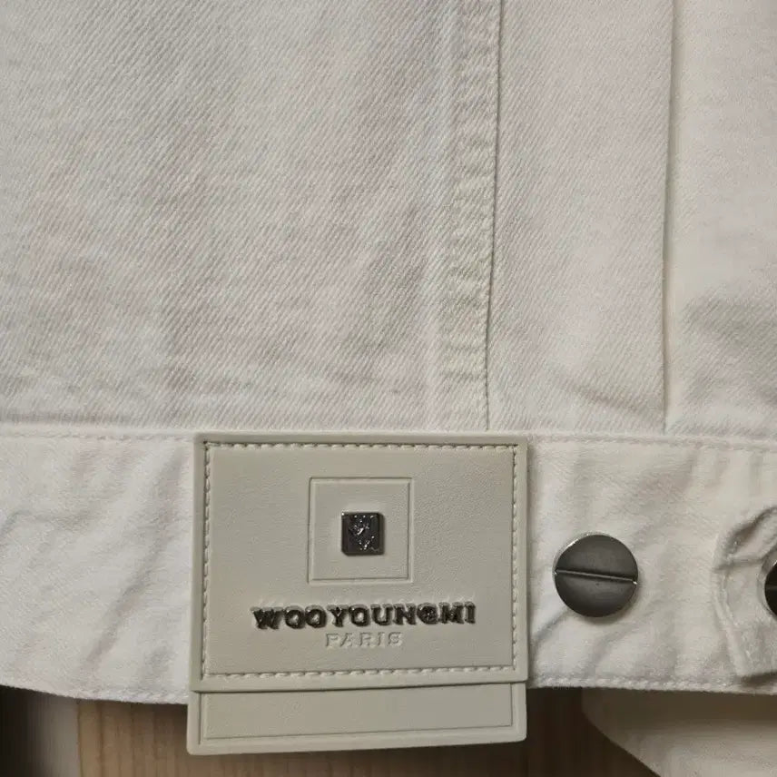 [BUNJANG] Wooyoungmi 24SS Denim Trucker Jacket / (46)우영미 24ss 데님 트러커 자켓 화이트 블루종