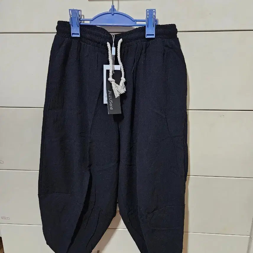 [BUNJANG] JUJUSAID Black Baggy Pants (New) / JUJUSAID 블랙 배기 팬츠 새상품