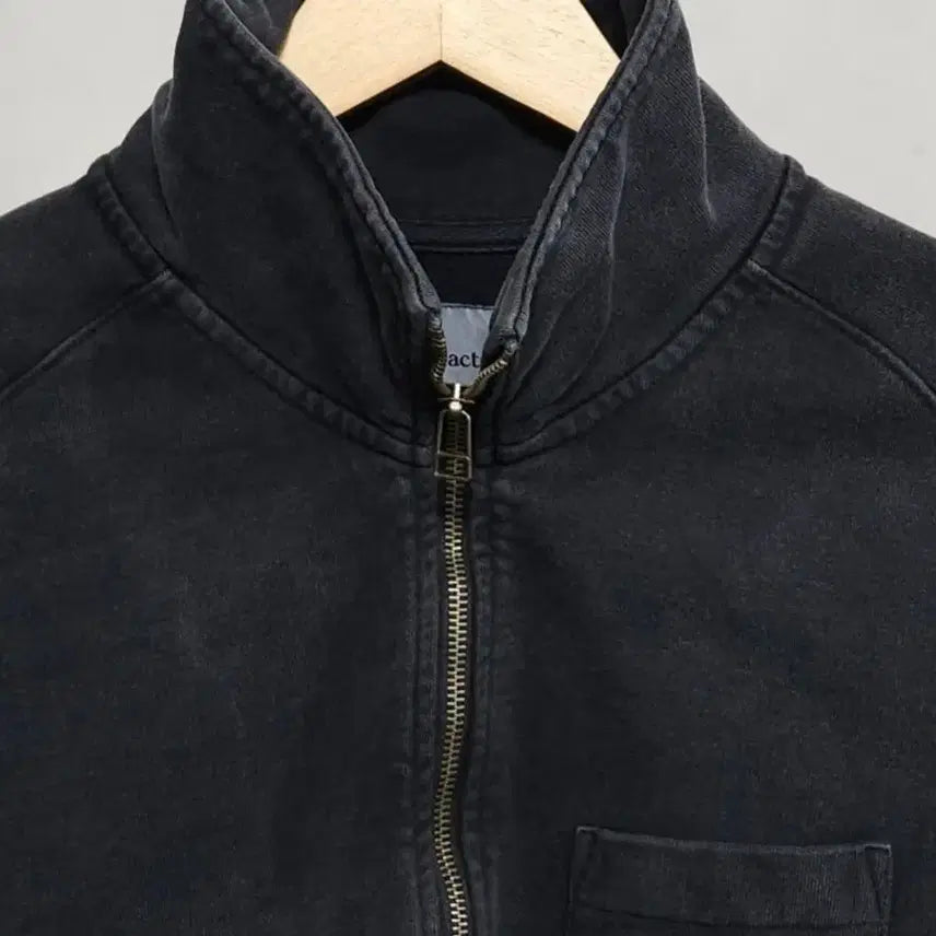 [BUNJANG] Art if Acts Garment-Dyed Half-Zip Up Sweatshirt / Art if acts 아트이프액츠 가먼트다잉 하프집업  m
