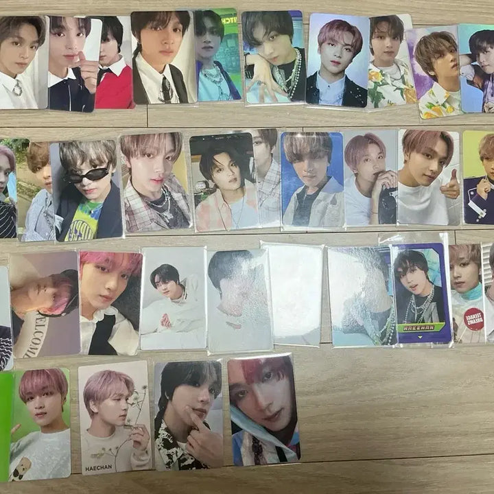 [BUNJANG] NCT Haechan Photocard Bundle Set / NCT 해찬 포토카드35장 일괄 양도