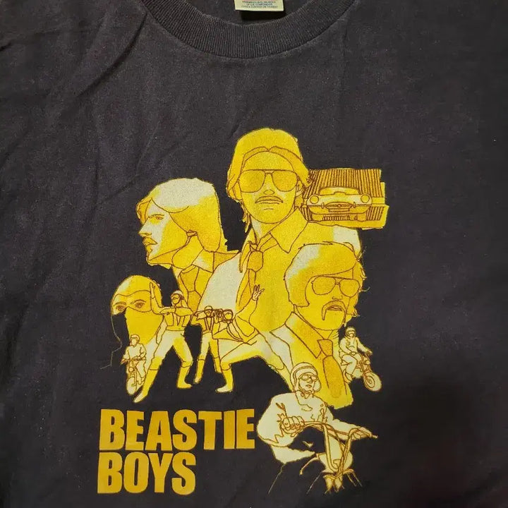 [BUNJANG] Vintage Beastie Boys Band Delta T-Shirt Navy / 미국 빈티지 비스티보이즈 Beastie Boys 밴드 델타 티셔츠 네이비