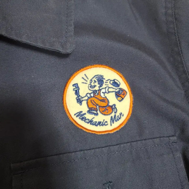 [BUNJANG] Whoau Work Jacket Navy M / 후아유 워크자켓 M 아메리칸 빈티지 작업복 자켓 네이비