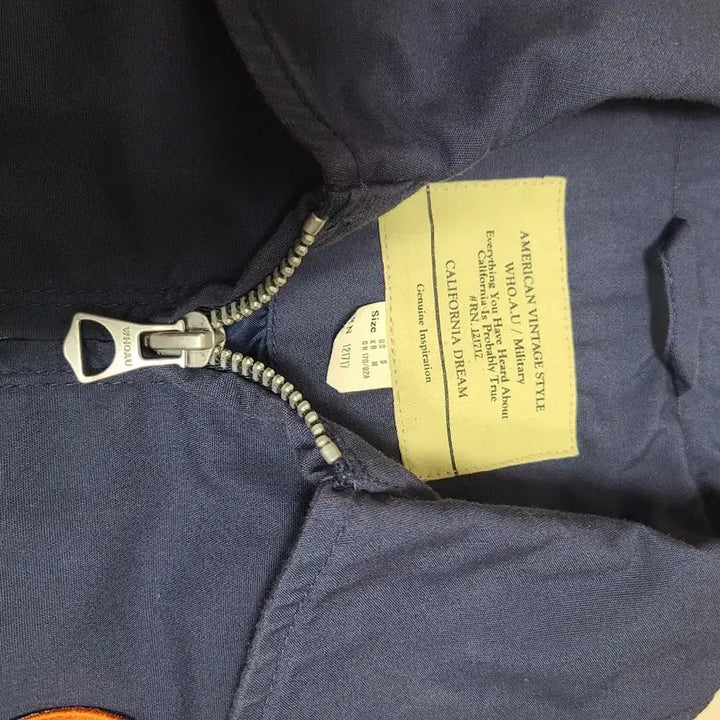 [BUNJANG] Whoau Work Jacket Navy M / 후아유 워크자켓 M 아메리칸 빈티지 작업복 자켓 네이비