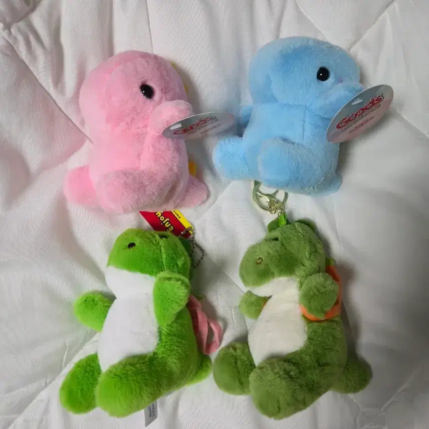 [BUNJANG] Tyrannosaurus Dinosaur Plush Keychain / 공룡 인형 티라노사우루스 키링 열쇠고리