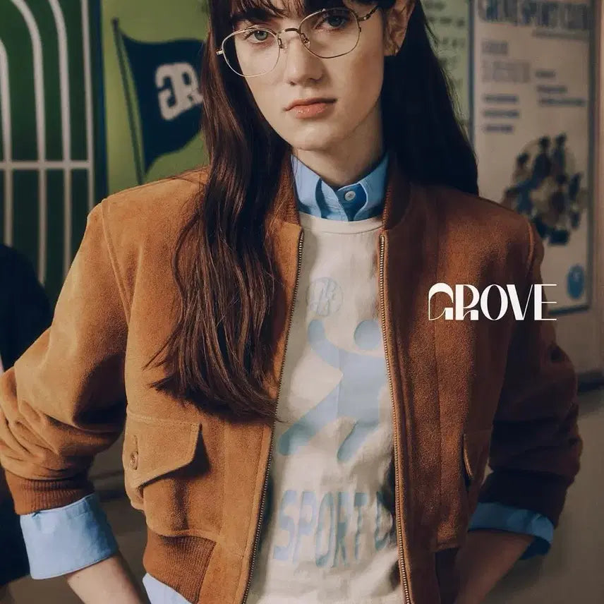 [BUNJANG] GROVE Suede Bomber Jacket / 그로브 스웨이드 봄버재킷