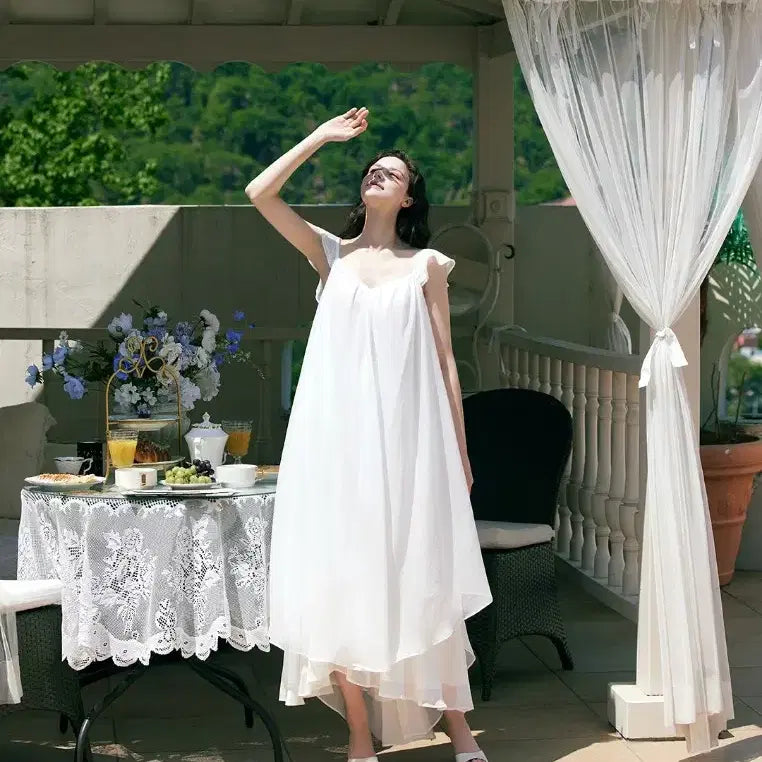 [BUNJANG] Graceyu Elf Dress Ivory / 그레이스유 Elf 엘프 원피스 아이보리