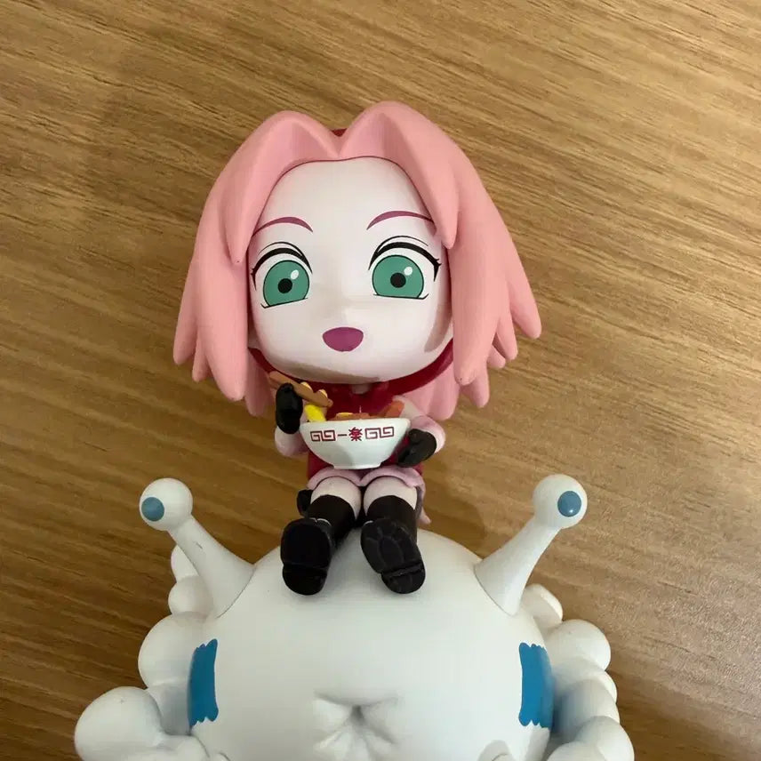 [BUNJANG] Naruto Ichiraku Ramen Sakura Figure / 나루토 홀리박스 일락라멘 사쿠라 피규어