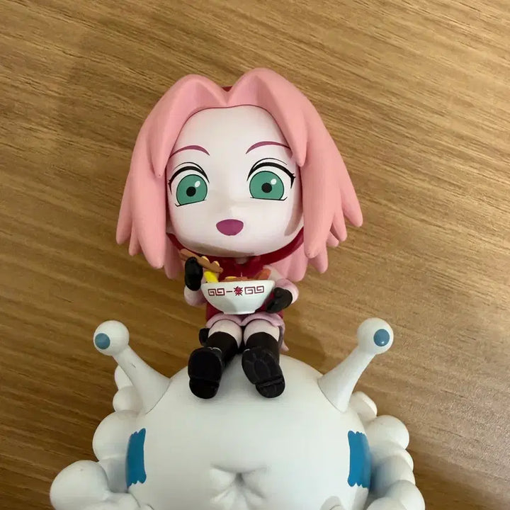 [BUNJANG] Naruto Ichiraku Ramen Sakura Figure / 나루토 홀리박스 일락라멘 사쿠라 피규어