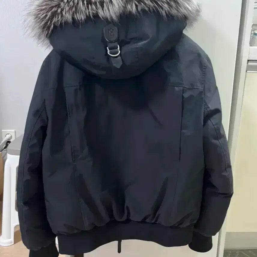 [BUNJANG] Mackage Dixon Black Fox Fur Puffer Coat Size 40 / 맥케이지 딕슨 블랙 폭스퍼 패딩 40사이즈