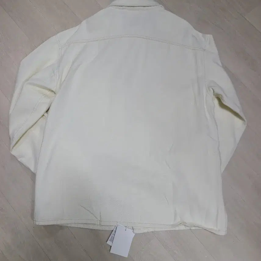 [BUNJANG] LAB101 Ivory Shirt Jacket M / LAB101 아이보리 셔츠 자켓 M 새상품 셔켓