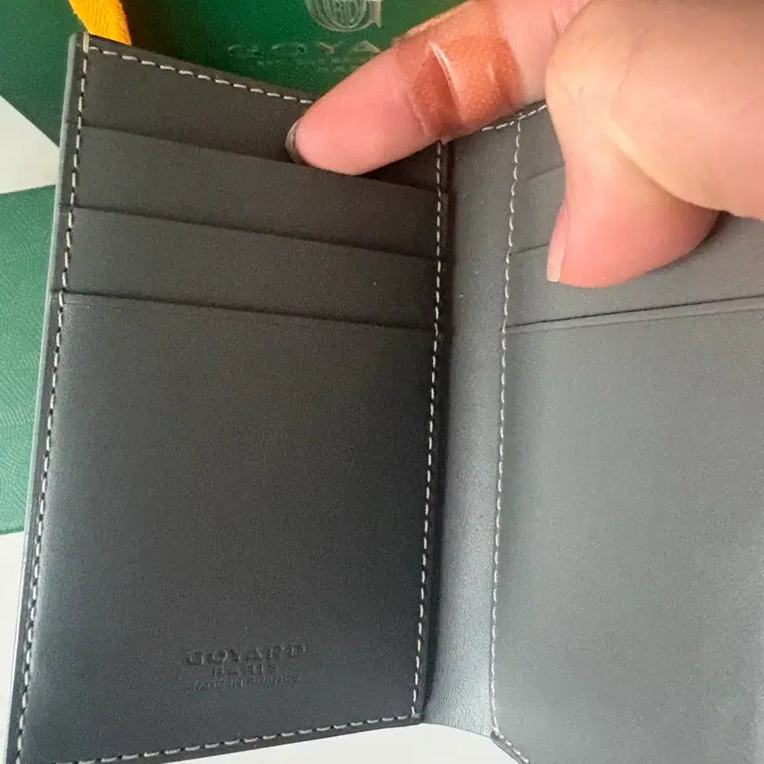 [BUNJANG] Goyard Card Wallet Gray / 고야드 카드지갑 그레이