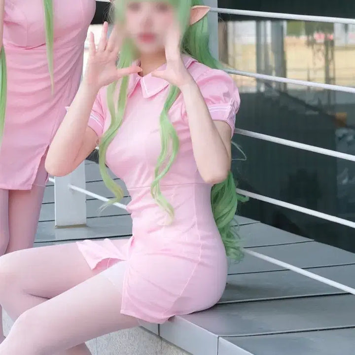 [BUNJANG] Tetsudou Gaki Hikari Nurse Version Cosplay Costume / 철도가키 히카리 간호사 버전 판매 코스프레 코스튬