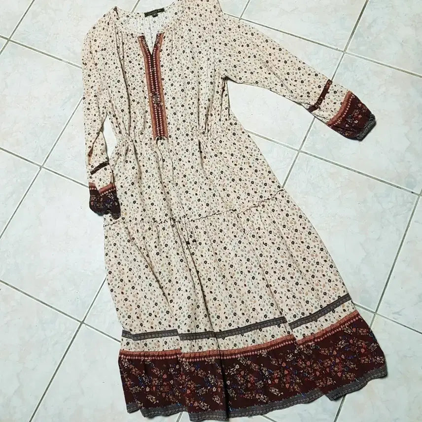 [BUNJANG] Thursday Island Ethnic Dress / ThursdayIsland 써스데이아일랜드 에스닉 원피스