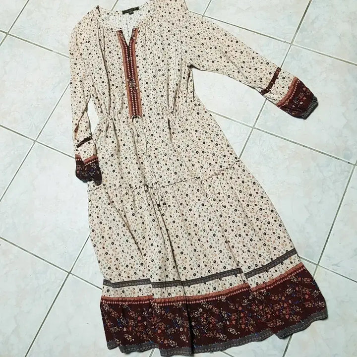 [BUNJANG] Thursday Island Ethnic Dress / ThursdayIsland 써스데이아일랜드 에스닉 원피스