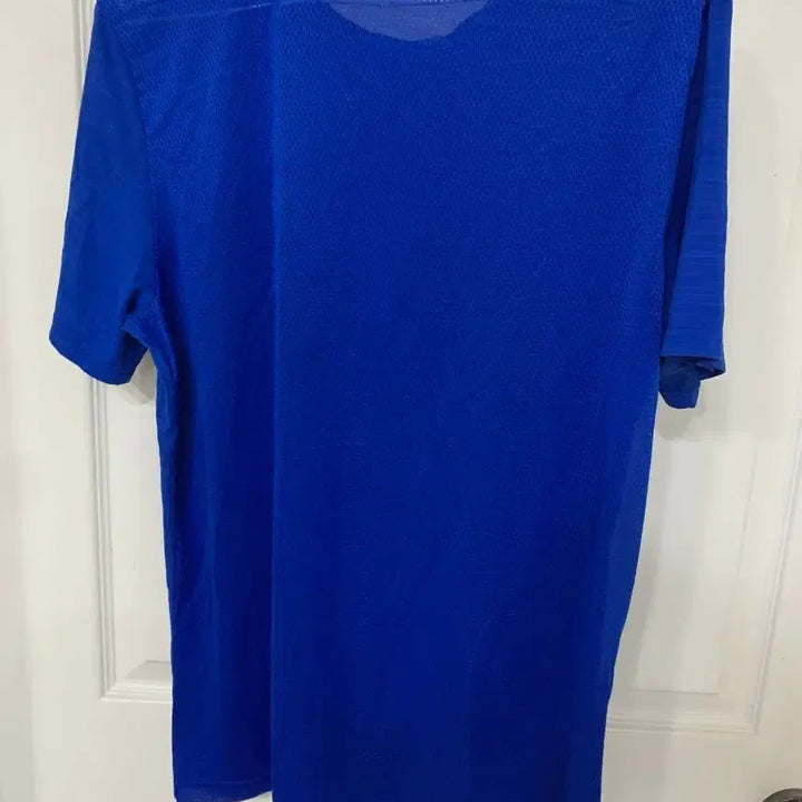 [BUNJANG] Reebok Blue Short Sleeve T-Shirt Men&