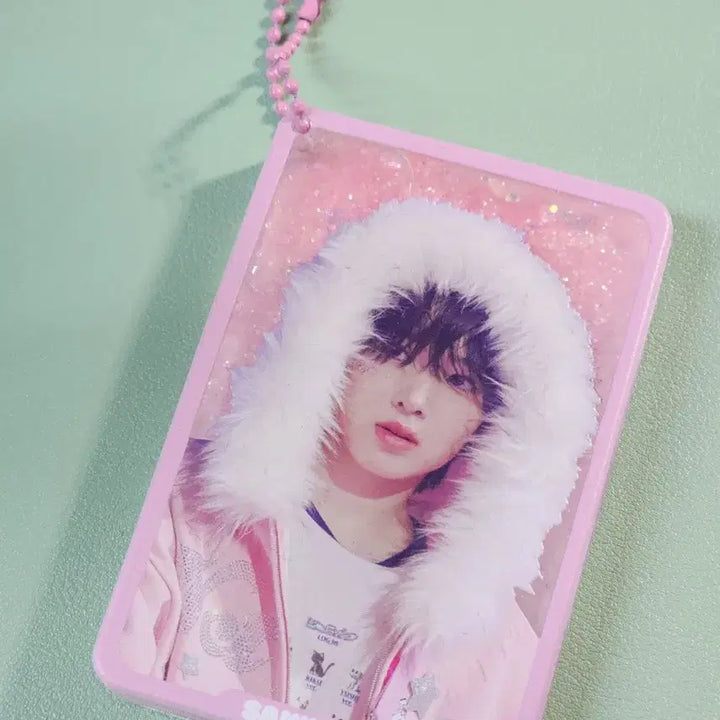 [BUNJANG] NCT WISH Sakuya Glitter Keyring / 엔시티위시 사쿠야 생카 글리터 키링