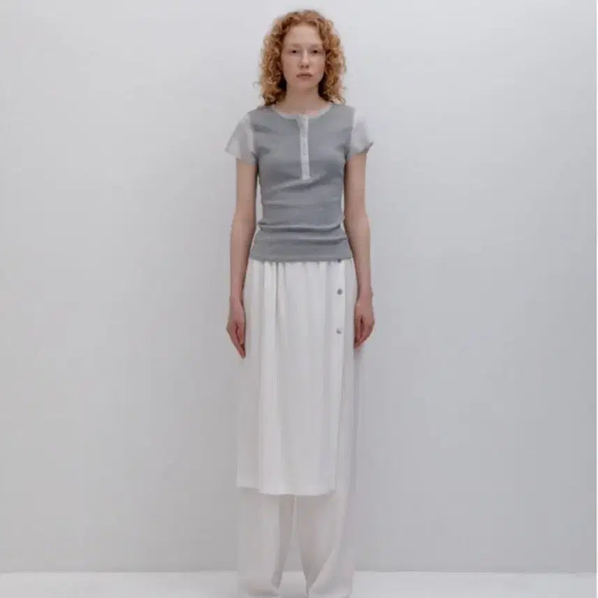 [BUNJANG] 파르벵 LINEN BACK POCKET PANTS SKIRT_IVORY / 파르벵 LINEN BACK POCKET PANTS SKIRT_IVORY