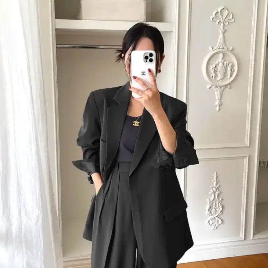 [BUNJANG] Black Suit Jacket / 정장 재킷 블랙 하객 면접 상견례