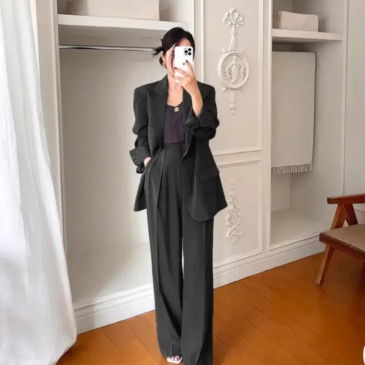 [BUNJANG] Black Suit Jacket / 정장 재킷 블랙 하객 면접 상견례
