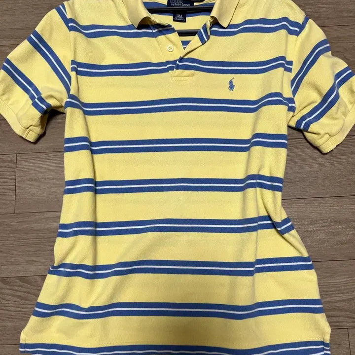 [BUNJANG] Polo Ralph Lauren Striped Short Sleeve Polo Shirt / polo 폴로 랄프로렌 스트라이프 반팔 카라티 진짜 싸게 양도
